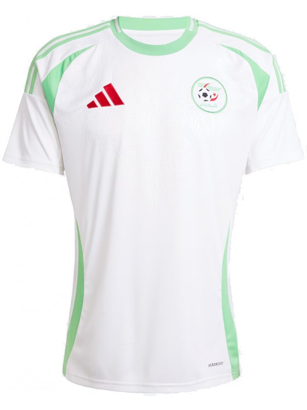 Algeria maillot de football à domicile uniforme de football kit de football pour hommes haut de sport chemise blanche 2024-2025